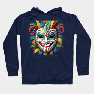 Happy Looking Festival Mask Hoodie